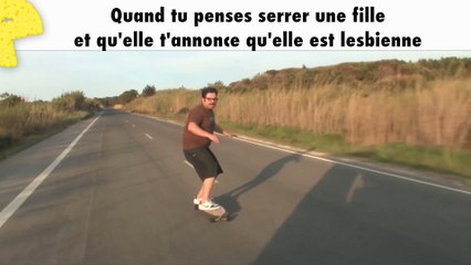 Quand tu penses serrer une fille  et qu'elle t'annonce qu'elle est lesbienne