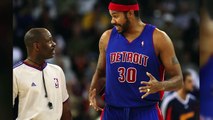 Rasheed Wallace Drains 3-Pointers with Both Hands at Same Time