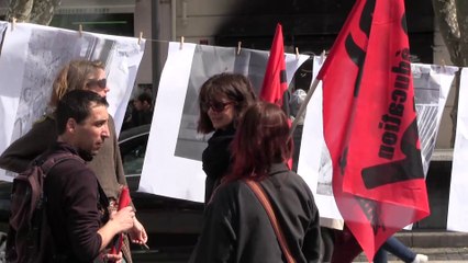 Le pique-nique revendicatif des écoles marseillaises