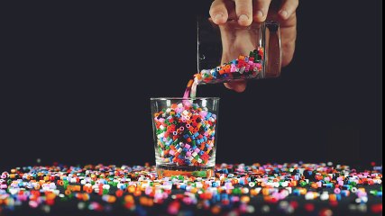 Perler Beads (4K) ASMR