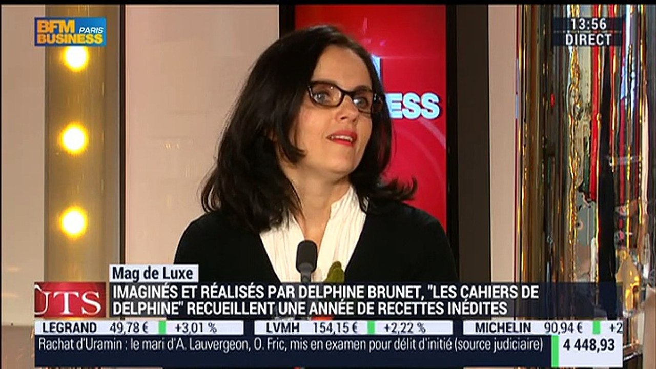 Le Mag de Luxe: 180°C édite "Les Cahiers de Delphine", un recueil d'une année de recettes inédites - 30/03