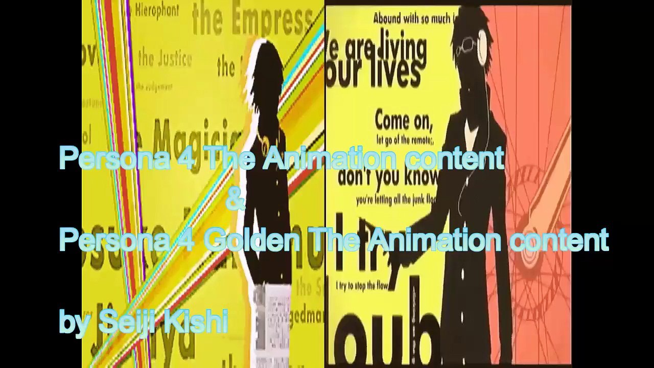 Persona 4 Platinum Opening 01