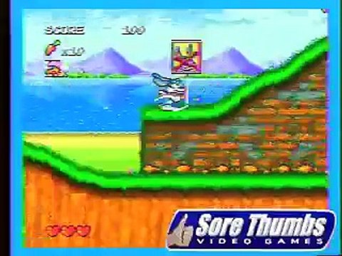 Sega Genesis TINY TOONS ADVENTURES TINY TOONS Old Cartoons