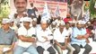 AAP workers shave heads in protest, demand Lokayukta s empowerment in Karnataka