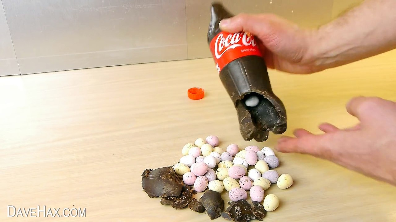 Chocolate Coca Cola Bottle Shape - Easter Egg Surprise