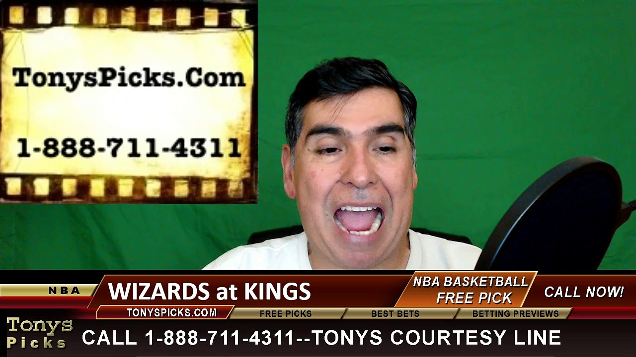 Sacramento Kings vs Washington Wizards Free Pick Prediction NBA Pro Basketball Odds Preview 3-30-2016