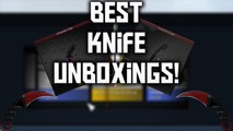 CS:GO - Top 5 Most Expensive Knife Unboxing Videos!