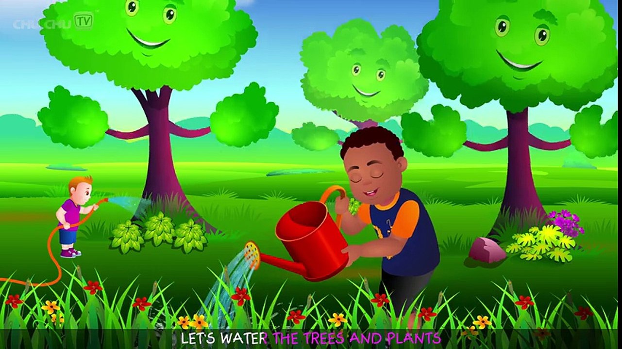 Here We Go Round the Mulberry Bush _ Save the Earth from Global Warming _ ChuChu TV