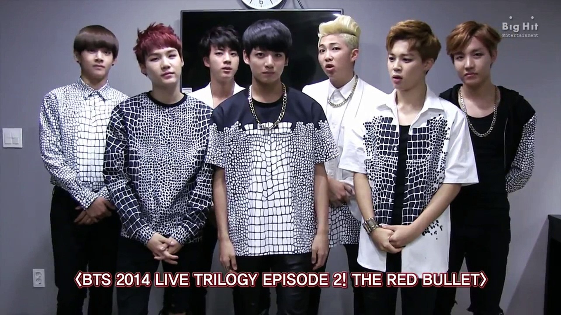 방탄소년단 1st Concert BTS 2014 LIVE TRILOGY EPISODE 2! THE RED BULLET -  Dailymotion Video