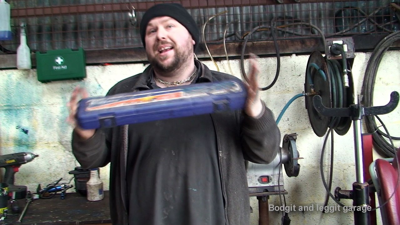 tool review fan belt tensioner tool bodgit and leggit garage