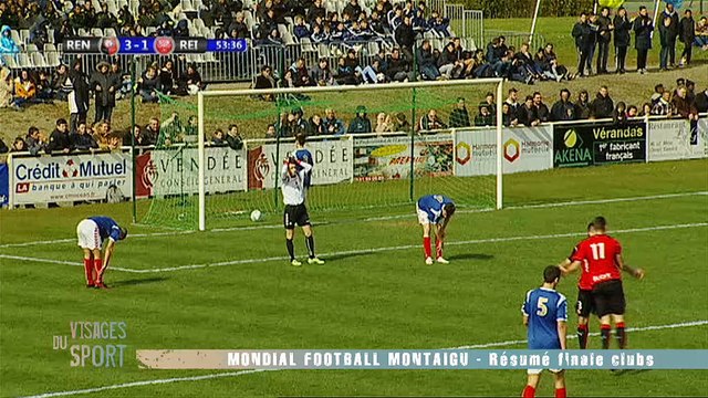Visages du sport : Résumés des finales du Mondial Football de Montaigu