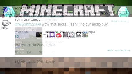 MCPE 0.12.0 Beta Bugs Sound Bug.