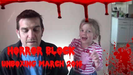 Horror Block Unboxing March 2016 | Supermadhouse83