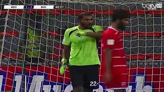 اهداف مباراة جزر المالديف 4-2 بوتان 29-03-2016 تصفيات كأس العالم وكأس اسيا