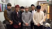 [ESP] 151126 B.A.P en kisstheradio Instagram (1_2)