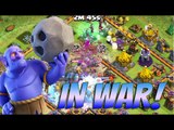Clash of Clans ♦ Bowler level 3 in war ♦ Bowler lvl 3 attack Town hall 11 Th11 War Base!