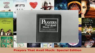 PDF  Prayers That Avail Much Special Edition Read Full Ebook