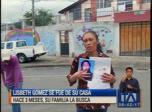 Lisbeth Gómez despareció hace tres meses
