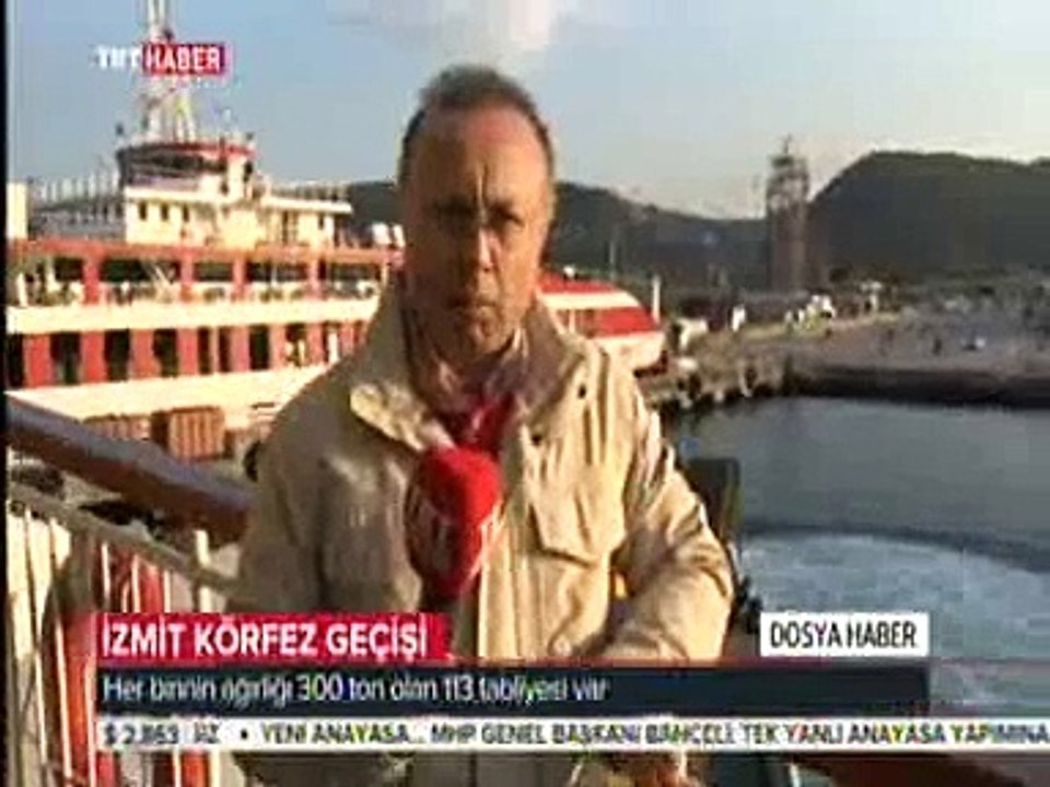 İzmit Körfez Asma Köprüsü İstanbul Gebze İzmir Otoyolunun İnşaatı Devam Ediyor