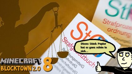 Minecraft Blocktown 2.0 8: Das Strafgesetzbuch von Blocktown