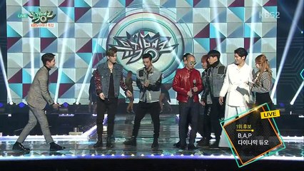 [ESP] 151127 B.A.P - Music Bank Nominados al 1° lugar