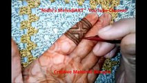 African Moroccan Style Inspired Finger Henna Mehndi Design Tutor