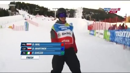 XXVI Зимняя Универсиада 2013 Трентино Италия Сноуборд кросс Финал 2 Часть 3