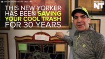NYC Sanitation Workers Collects Cool Items From 30 Years Of Trash