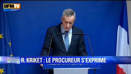 Attentat déjoué: François Molins parle "d'un arsenal d'une ampleur inédite"