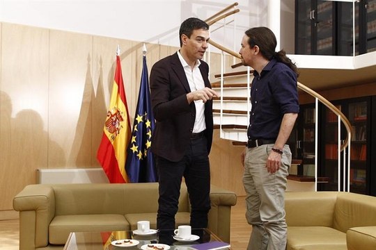 Sánchez insiste en que todo pacto debe incluir a C's