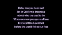 Hello - Adele (Lyrics Video) Cover by Doug Panton