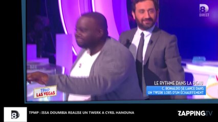 TPMP : Issa Doumbia réalise un twerk enflammé à Cyril Hanouna (Vidéo)