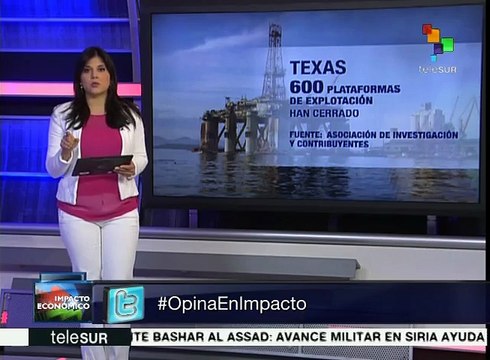 EEUU: 630 plataformas petroleras cierran por crisis del crudo