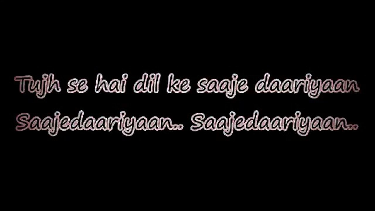 Girl I Need You - BAAGHI - Lyrics Video Songs - Arijit Singh - Meet Bros, Roach