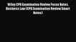Read Wiley CPA Examination Review Focus Notes Business Law (CPA Examination Review Smart Notes)