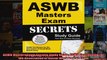 ASWB Masters Exam Secrets Study Guide ASWB Test Review for the Association of Social Work