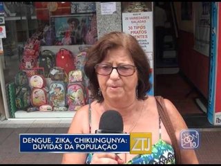 11-03-2016 - DENGUE, ZIKA E CHIKUNGUNYA: DÚVIDAS DA POPULAÇÃO - ZOOM TV JORNAL