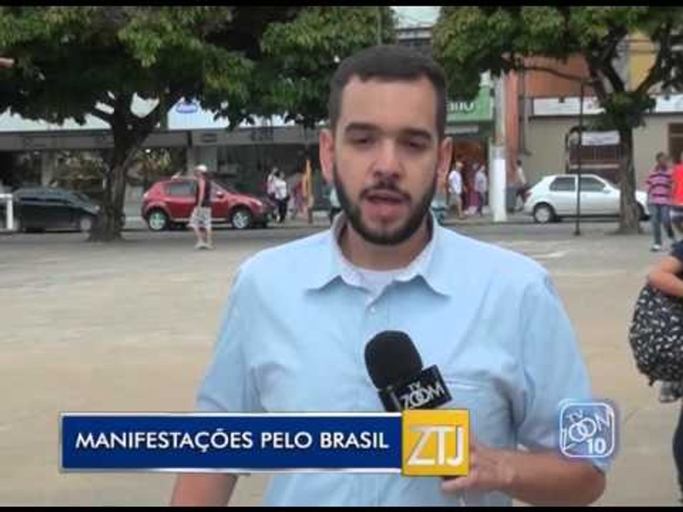 11-03-2016 - MANIFESTAÇÕES PELO BRASIL - ZOOM TV JORNAL