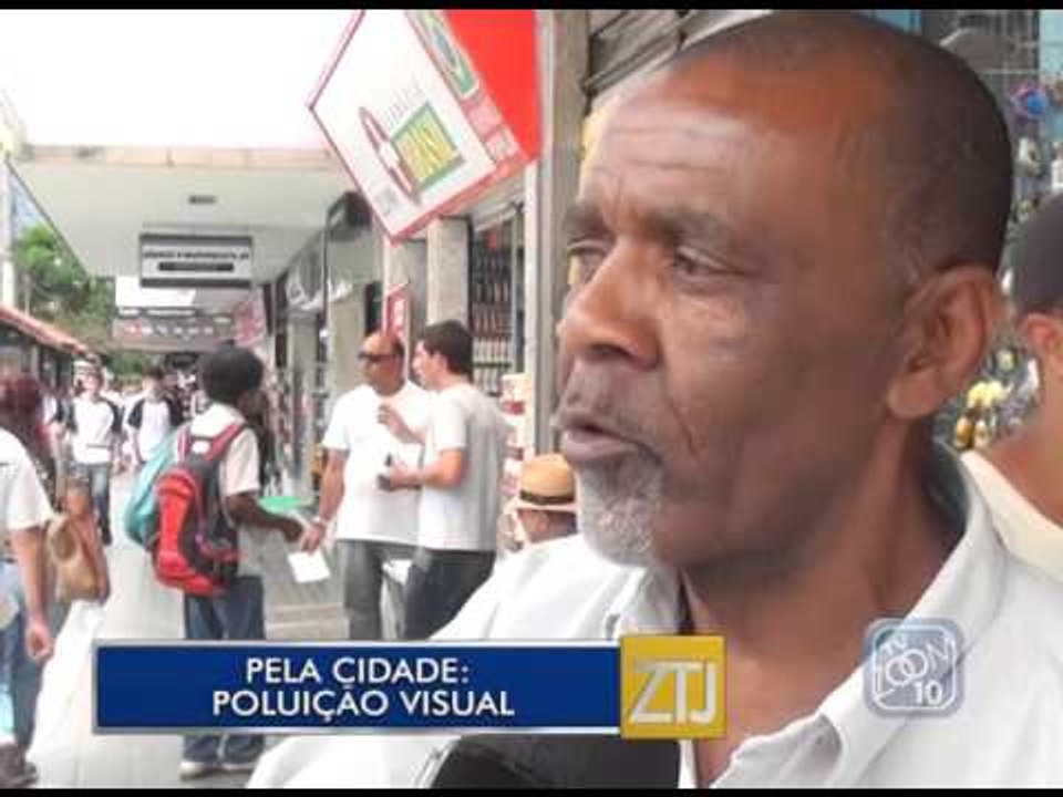 10-03-2016 - PELA CIDADE: POLUIÇÃO VISUAL - ZOOM TV JORNAL