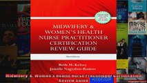 Midwifery    Womens Health Nurse Practitioner Certification Review Guide