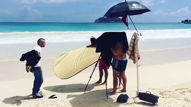 a_mikhailovskiy Съемки клипа с участием Фролова и Романец