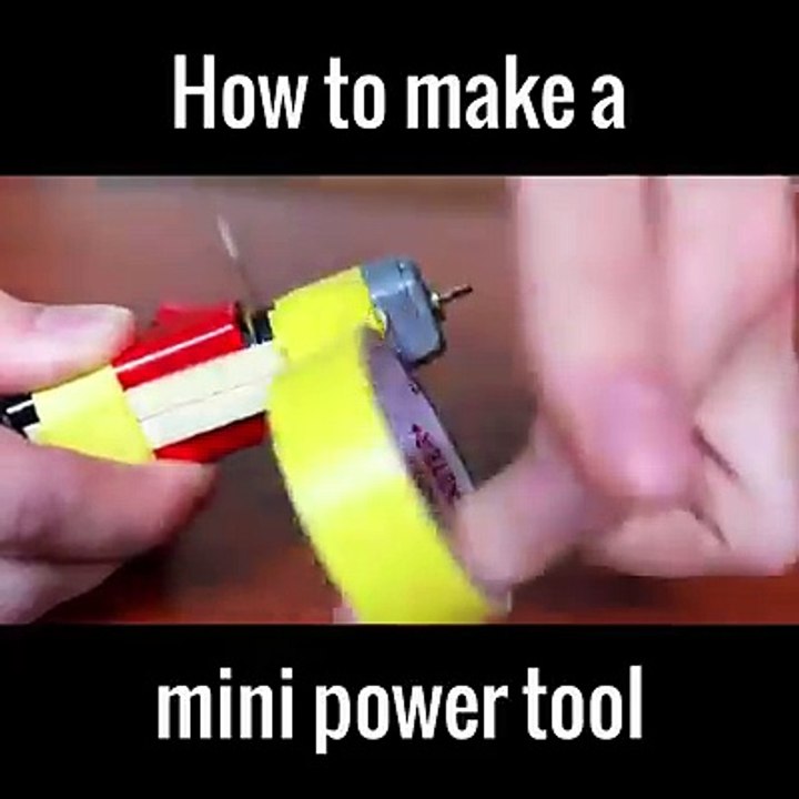 How To Make a Mini Power Tool 2016