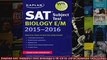 Kaplan SAT Subject Test Biology EM 20152016 Kaplan Test Prep