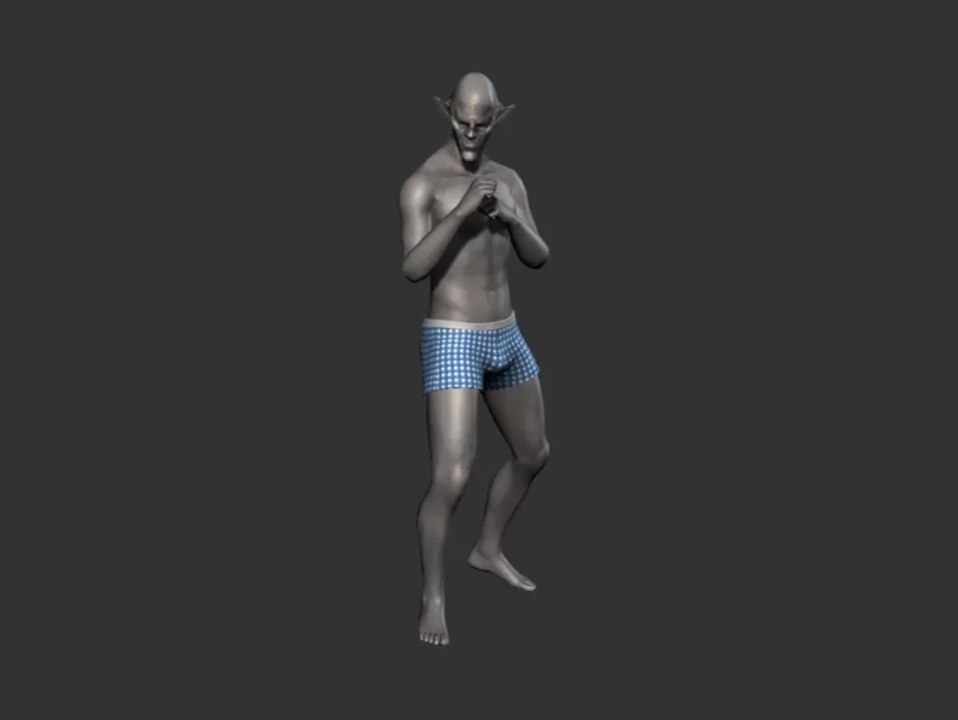 hydargos - test en animation
