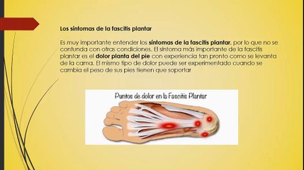Dolor Planta del Pie, Tips para curar la fascitis plantar