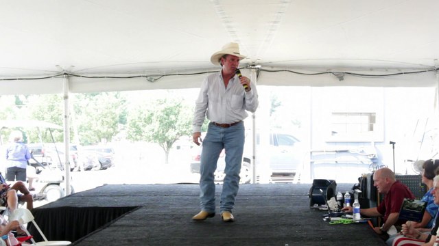 Tony Nance sings 'Pledging My Love' Elvis Week 2014