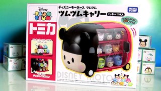 Como Guardar Disney Tsum Tsum Motors Carrinhos da Tomica Takara Tomy no novo Mickey Tsum Tsum Motors