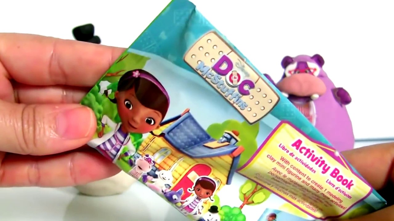 Clay Buddies Doc McStuffins do Desenho Doutora Brinquedos Massinhas Play Doh Surprise