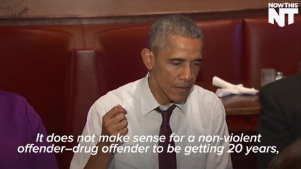 President Obama Meets With Drug Offenders He Had Pardoned