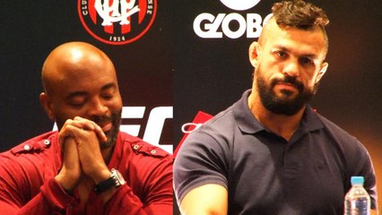 Que climão! Spider e Belfort ficam sem jeito com pergunta sobre revanche